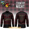 Blackburn Hawks Country Night 2026 Classic Check Personalized Hockey Jersey