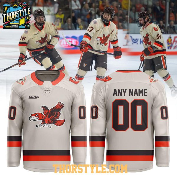 Bowling Green Falcons 2026 New Debut Uniform Personalized Hockey Jersey