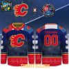 Calgary Flames 2026 First Responders Tribute Night Personalized Hockey Jersey