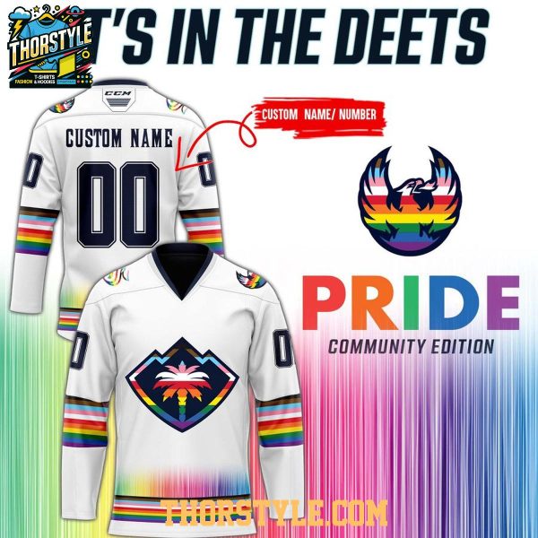 Coachella Valley Firebirds Pride Community 2026 In The Deets Hockey Jersey