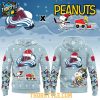 Colorado Avalanche x Peanuts 2026 Snoopy Christmas Night Hoodie Shirts