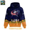 Columbus Blue Jackets 2026 Peanuts Spooktacular Celebration Hoodie Shirts