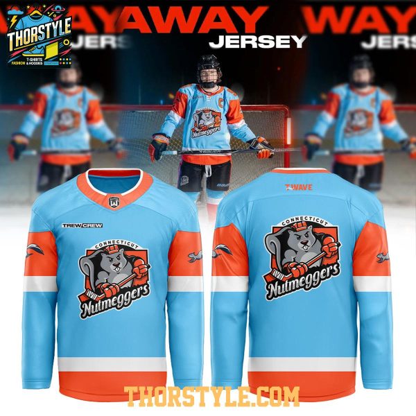 Connecticut Nutmeggers x 2026 Revealing New Uniform Hockey Jersey