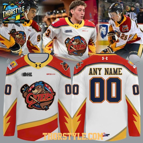 Erie Otters Warm Up Specialty Uniform 2026 Season Personalized Hockey Jersey