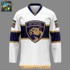 Florida Panthers x Hanukkah 2026 White Night Personalized Hockey Jersey