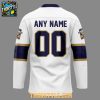 Florida Panthers x Hanukkah 2026 White Night Personalized Hockey Jersey