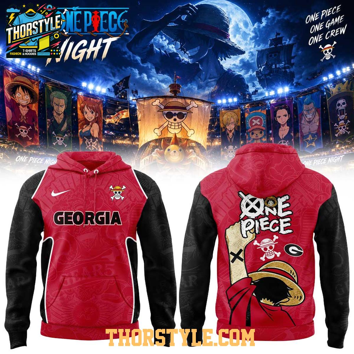 Georgia Bulldogs One Piece 2026 NCAA Night Of Champions Hoodie Shirts Georgia Bulldogs One Piece 2026 NCAA Night Of Champions Hoodie Shirts