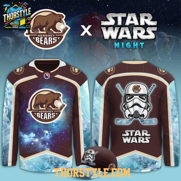 Hershey Bears Star Wars Night 2026 Themed Personalized Hockey Jersey