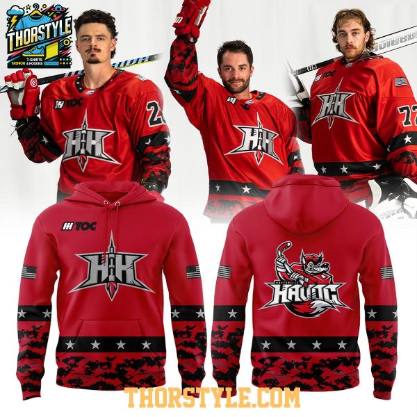 Huntsville Havoc 2026 Rockets’ Red Glare Theme Game Hoodie Shirts