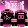 Idaho Falls Spud Kings Pink The Rink 2026 Fight Cancer Personalized Jersey