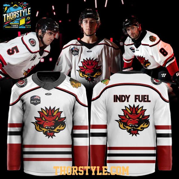 Indy Fuel 2026 Redesign Uniform Nitro Dragon Personalized Hockey Jersey