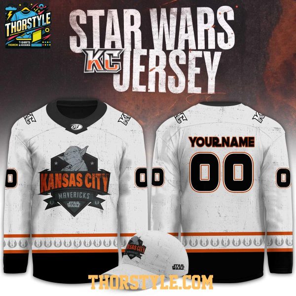 Kansas City Mavericks 2026 Star Wars Night Classic Game Hockey Jersey