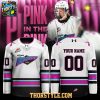 Kelowna Rockets Pink In The Rink 2026 2027 Personalized Hockey Jersey