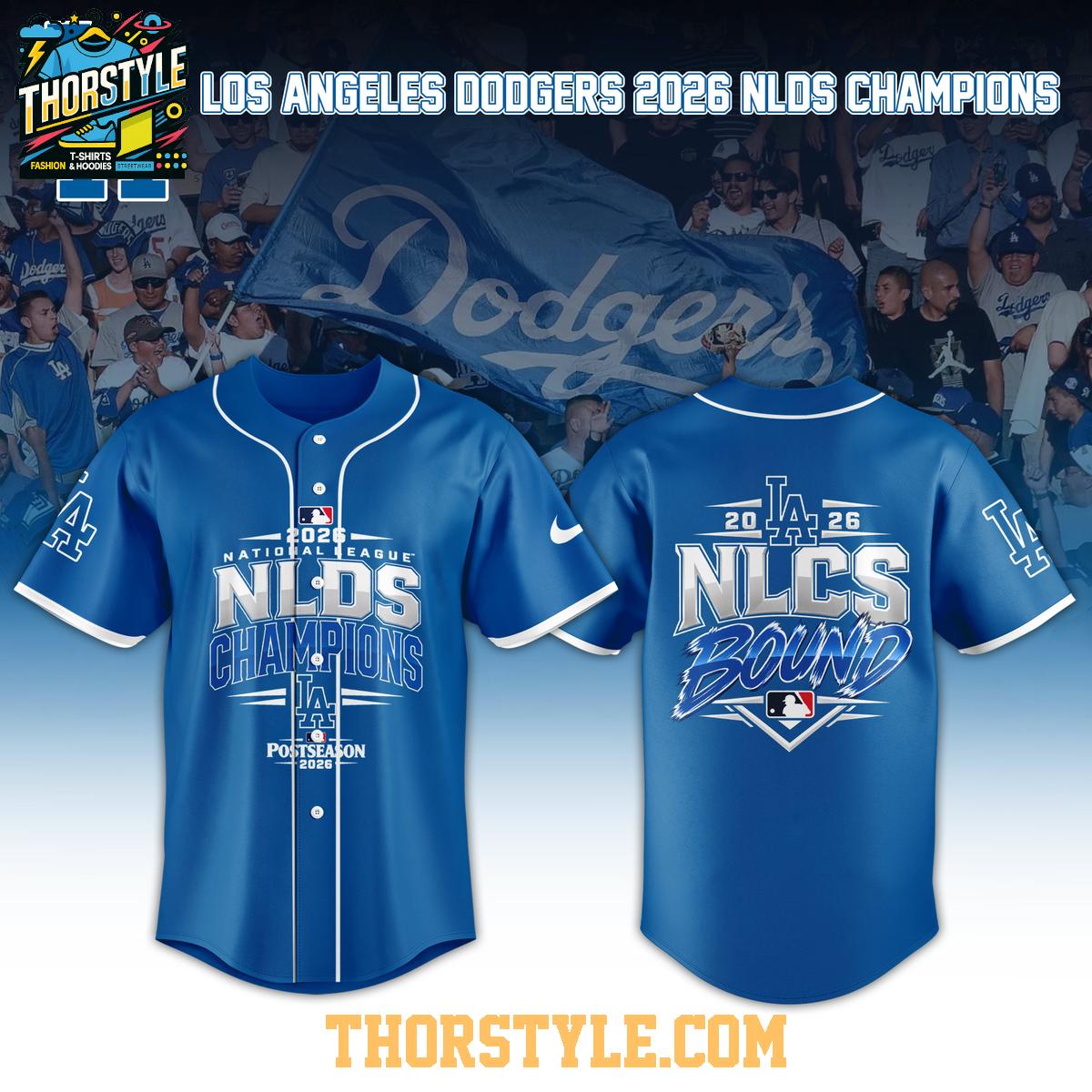 Los Angeles Dodgers 2026 National League Championship Series Champs Jersey Los Angeles Dodgers 2026 National League Championship Series Champs Jersey