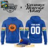 Los Angeles Kings Salvadoran Heritage Night 2026 Theme Game Hoodie