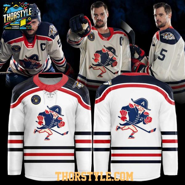 Milwaukee Admirals 2026 Fauxback Throwback Night Game Personalized Jersey