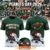 Minnesota Wild 2026 Peanuts Day x Hockey Game Hoodie T-Shirt 2 Minnesota Wild 2026 Peanuts Day x Hockey Game Hoodie T Shirt