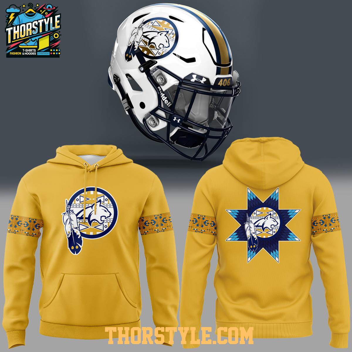 Montana State Bobcats 2026 Native American Heritage Month Hoodie T-Shirt Montana State Bobcats 2026 Native American Heritage Month Hoodie T-Shirt