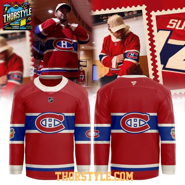 Montreal Canadiens 2026 NHL Heritage Classic Game Personalized Hockey Jersey