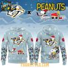 Nashville Predators x Peanuts 2026 Snoopy Christmas Night Hoodie Shirts