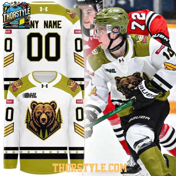 North Bay Battalion 2026 Indigenous Youth Day Personalized Hockey Jersey