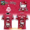 Ohio State Buckeyes Hello Kitty x NCAA 2026-2027 Christmas Hoodie T-Shirt 1 Ohio State Buckeyes Hello Kitty x NCAA 2026 2027 Christmas Hoodie T Shirt