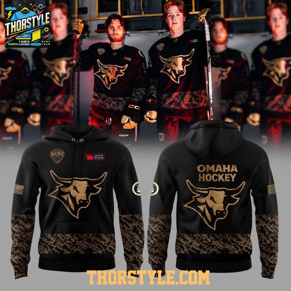 Omaha Mavericks 2026 Military Appreciation Night Hockey Hoodie Shirts