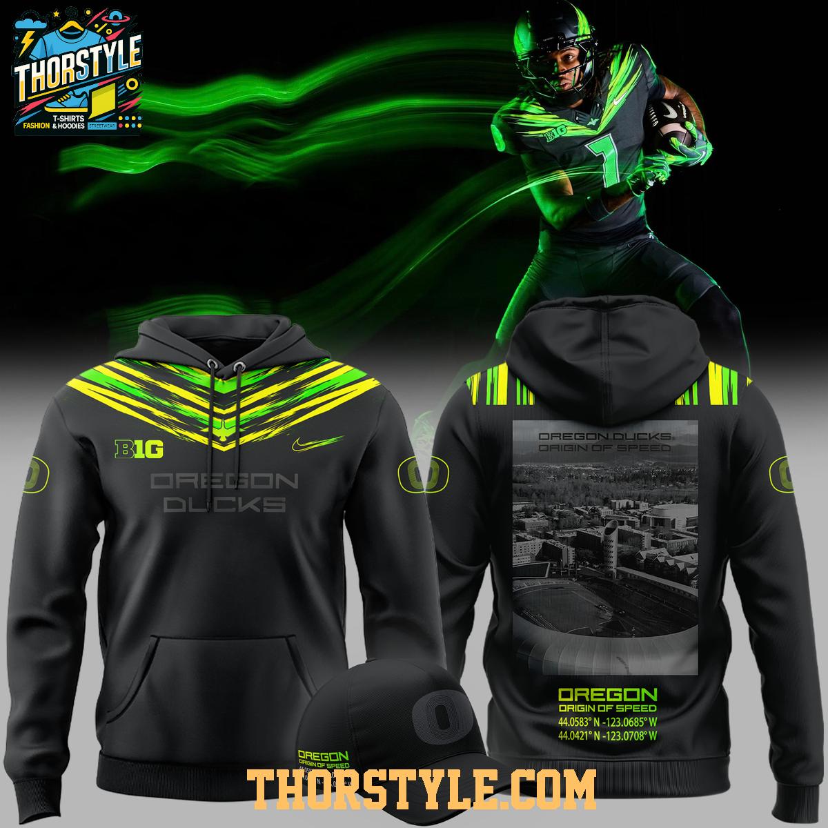 Oregon Ducks Origin of Speed 2026 Game Night Hoodie T-Shirt Oregon Ducks Origin of Speed 2026 Game Night Hoodie T-Shirt