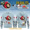Ottawa Senators x Peanuts 2026 Snoopy Christmas Night Hoodie Shirts