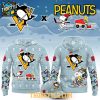 Seattle Kraken x Peanuts 2026 Snoopy Christmas Night Hoodie Shirts