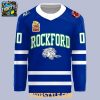 Rockford IceHogs 2026 Icemen Night Personalized Blue Hockey Jersey