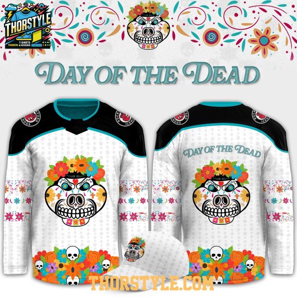 Rockford IceHogs x Day Of The Dead Hispanic Night 2026 Custom Hockey Jersey