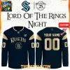 Carolina Hurricanes 2026 The Lord of The Rings 25th Anniversary Personalized Jersey