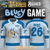 St. Louis Blues x Bluey And Bingo Night Game 2026 Baby Blue Hockey Jersey