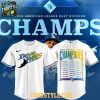 Tampa Bay Rays 2026 American League Champions Roster Baseball Jersey White