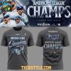 Tampa Bay Rays 2026 American League Champions Three Times Hoodie T Shirt