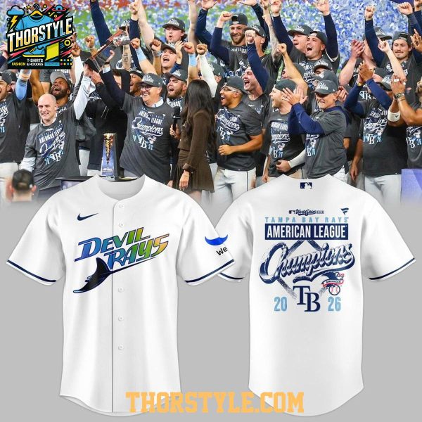 Tampa Bay Rays American League Champions 2026 Time To Win Jersey