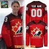 Team Canada Red Bauer 2026 Maple Leafs Personalized Hockey Jersey