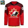 Team Canada Red Bauer 2026 Maple Leafs Personalized Hockey Jersey