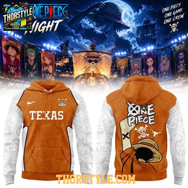 Texas Longhorns One Piece 2026 NCAA Night Of Champions Hoodie Shirts