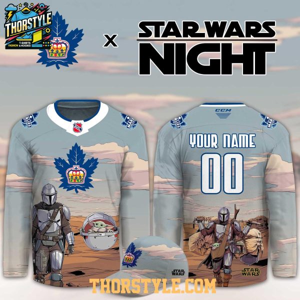 Toronto Marlies Star Wars 2026 Grogu And Baby Yoda Custom Hockey Jersey
