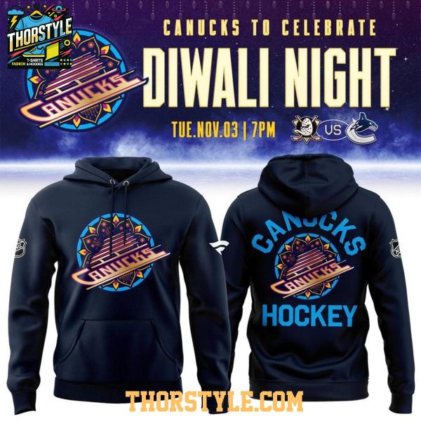 Vancouver Canucks Diwali Night 2026 Celebration Hoodie Shirts