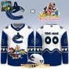 Vancouver Canucks Mickey x Disney Friends Night 2026 Personalized Hockey Jersey
