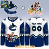 Vancouver Canucks Mickey x Disney Friends Night 2026 Personalized Hockey Jersey