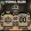 Vernal Oilers Christmas Night 2026-2027 Personalized Hockey Jersey