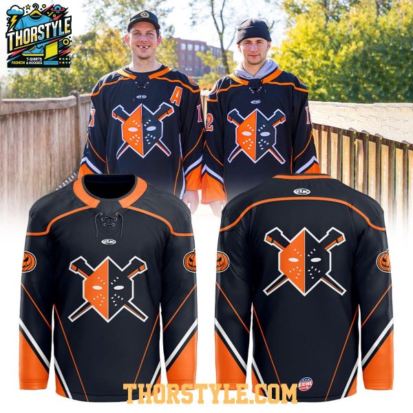 Wheeling Nailers 2026 Our Halloween Night Personalized Hockey Jersey