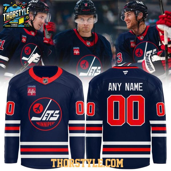 Winnipeg Jets 2026 NHL Heritage Classic Game Personalized Hockey Jersey